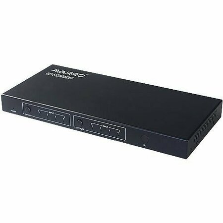 AVARRO ROUTES FOUR HDMI2.0 SOURCES TO TWO 4K HDR ULTRA 0E-HDMIMX2